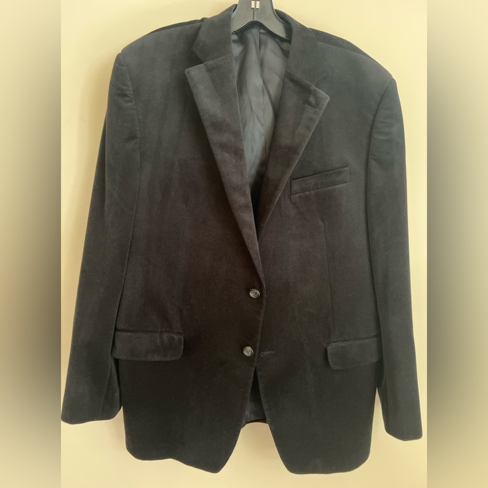 Ralph Lauren Black Velvet Blazer